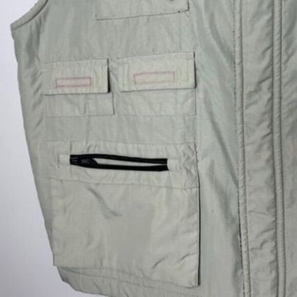 Arctic Image Nylon Fleece LIned Outdoor Utility Vest Mens L Alaska Warm Hiking - Picture 6 of 11
